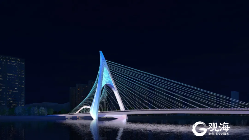 建设新进展！青岛西海岸跨风河大桥顺利实现“双桥合龙”  第4张