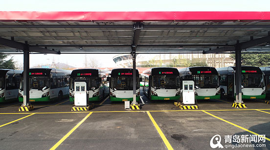每年节能减排15.6万吨!3300余部新能源公交车为岛城环境保护做贡献  第3张